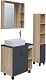 Grossman Мебель для ванной Флай 80 GR-3016 дуб сонома/серая – фотография-16